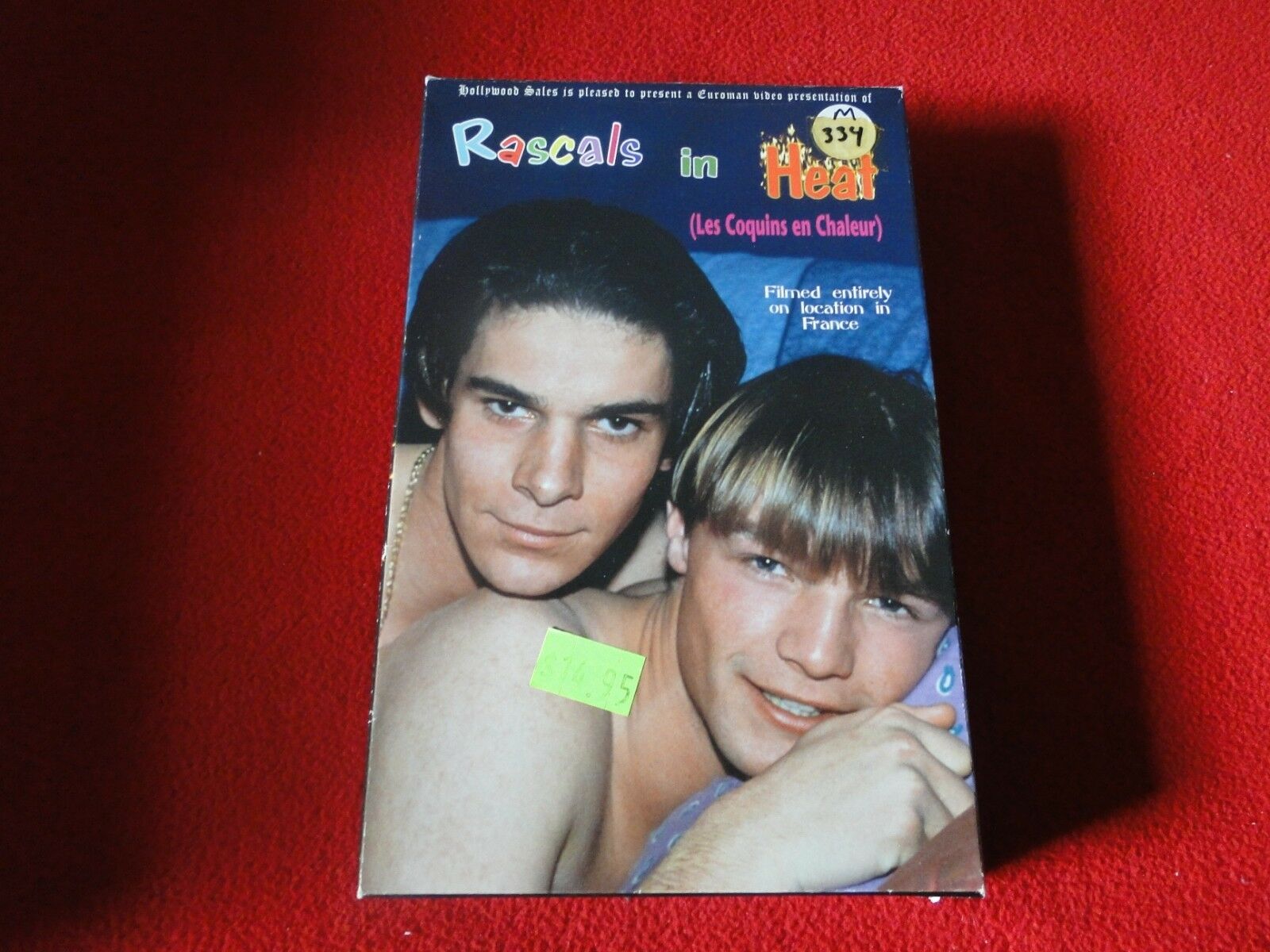 Vintage Adult Erotic Gay Interest VHS Tape Rascals In Heat J – Ephemera  Galore