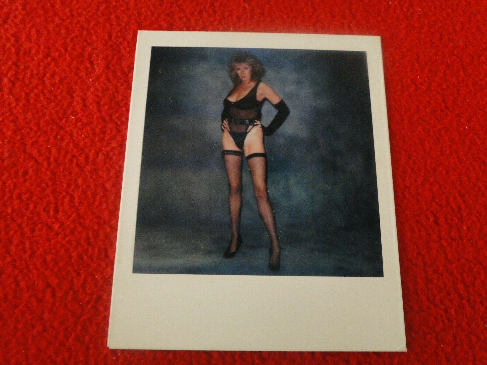 Vintage Erotic Sexy Mature Semi-Nude Woman Polaroid Photo A70 – Ephemera  Galore