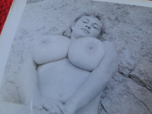 Load image into Gallery viewer, Vintage Nude Erotic Pinup Silver Gelatin Photo Virginia Bell             A76C
