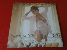 Load image into Gallery viewer, Vintage Large Semi-Nude Pinup Wall Calendar 1987 Touch of Silk SEALED 12 x 12  D
