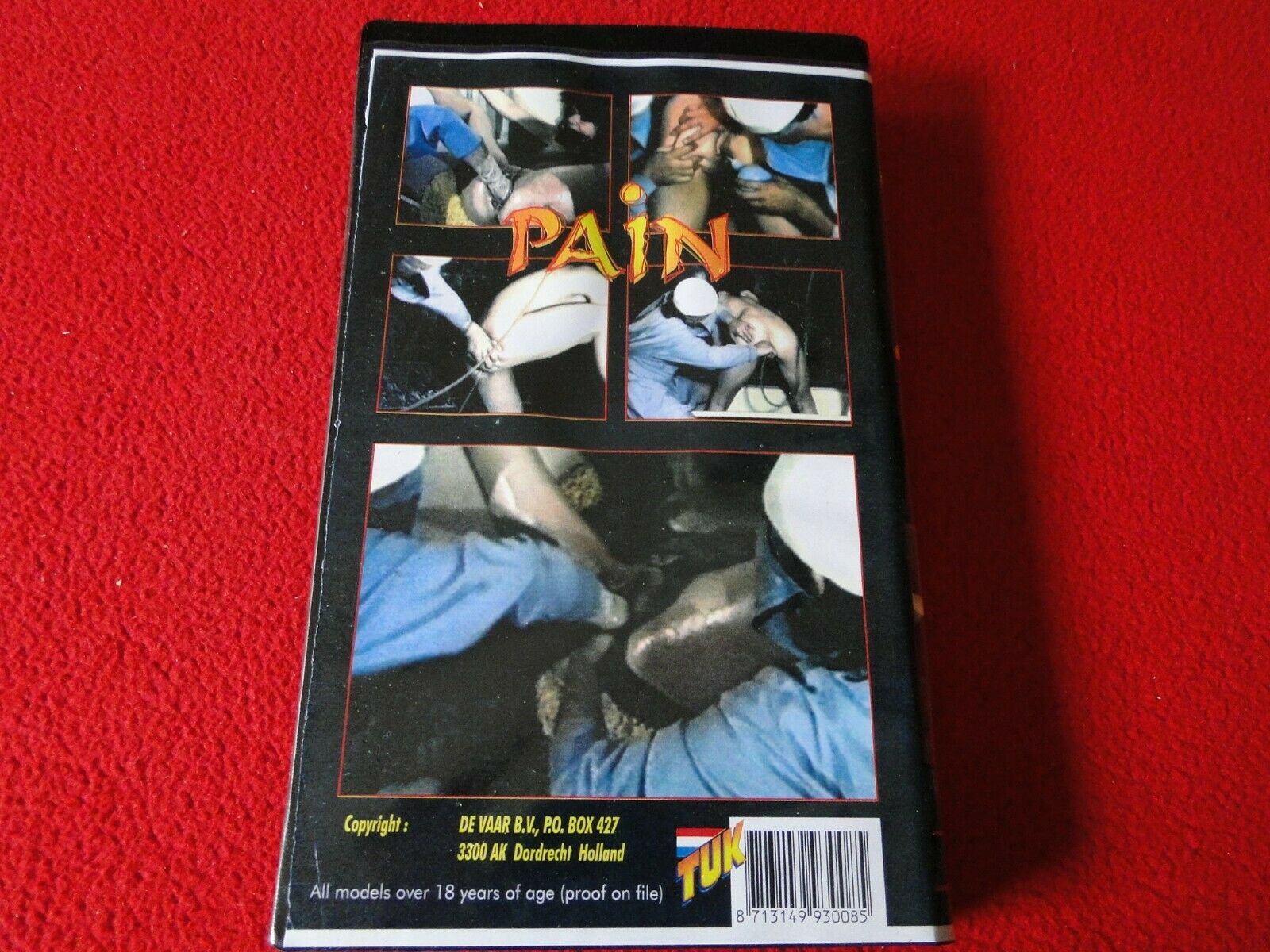 Vintage Adult XXX VHS Porn Tape Video 18 Y.O. + BDSM Pain Hardcore CH –  Ephemera Galore