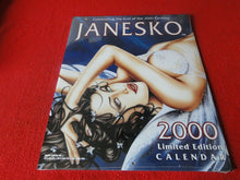 Load image into Gallery viewer, Vintage Semi-Nude Pinup Wall Calendar Janesko 2000 14 x 11 SEALED NOS          P
