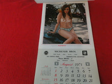 Load image into Gallery viewer, Vintage Semi-Nude Pinup Wall Calendar 1971 Playboy Michener Bros.              H
