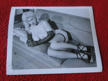 Load image into Gallery viewer, Vintage Nude Erotic Pinup Silver Gelatin Photo Virginia Bell        A764
