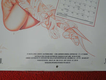 Load image into Gallery viewer, Vintage Large Semi-Nude Pinup Wall Calendar 1997 Olivia SEALED 12 x 12         D
