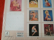 Load image into Gallery viewer, Vintage Large Semi-Nude Pinup Wall Calendar SEALED 12 x 12 PIn-Ups             C
