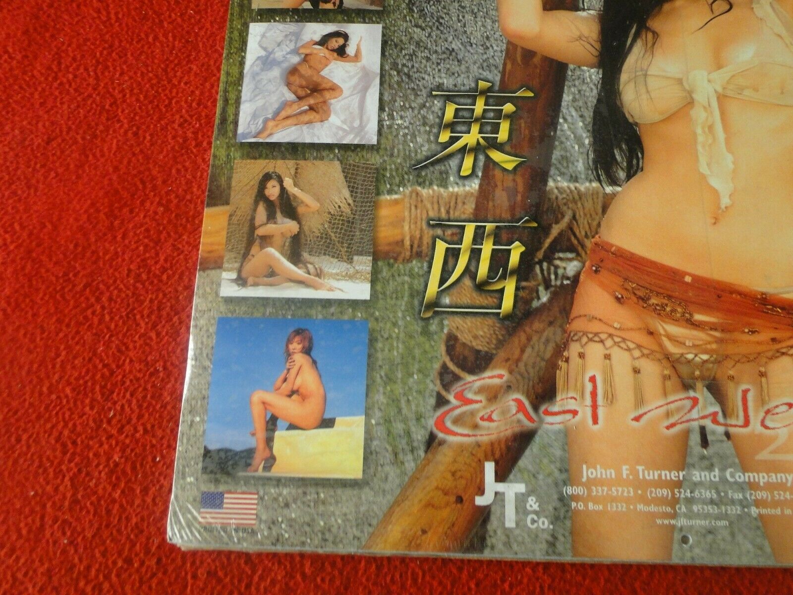 Vintage Semi-Nude Pinup Wall Calendar SEALED 12 x 12 2003 East West Le –  Ephemera Galore