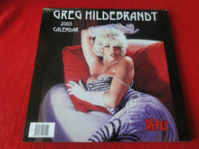 Load image into Gallery viewer, Vintage Semi-Nude Pinup Wall Calendar 12 x 12 2005 Greg Hildebrandt            G
