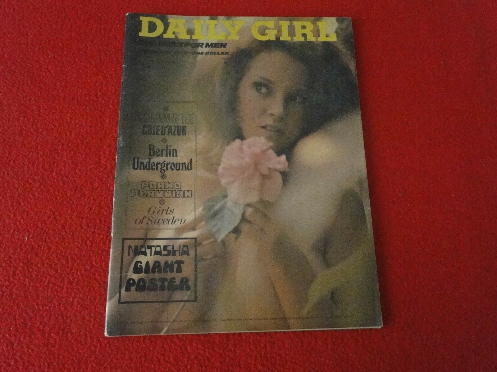 1972 Vintage Porn Galleries - Vintage Erotic Sexy Adult XXX Porn Magazine Daily Girl Feb. 1972 40E â€“  Ephemera Galore