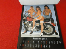 Load image into Gallery viewer, Vintage Large Semi-Nude Pinup Wall Calendar 2001 Super Girls 15 x 12 Inches    D
