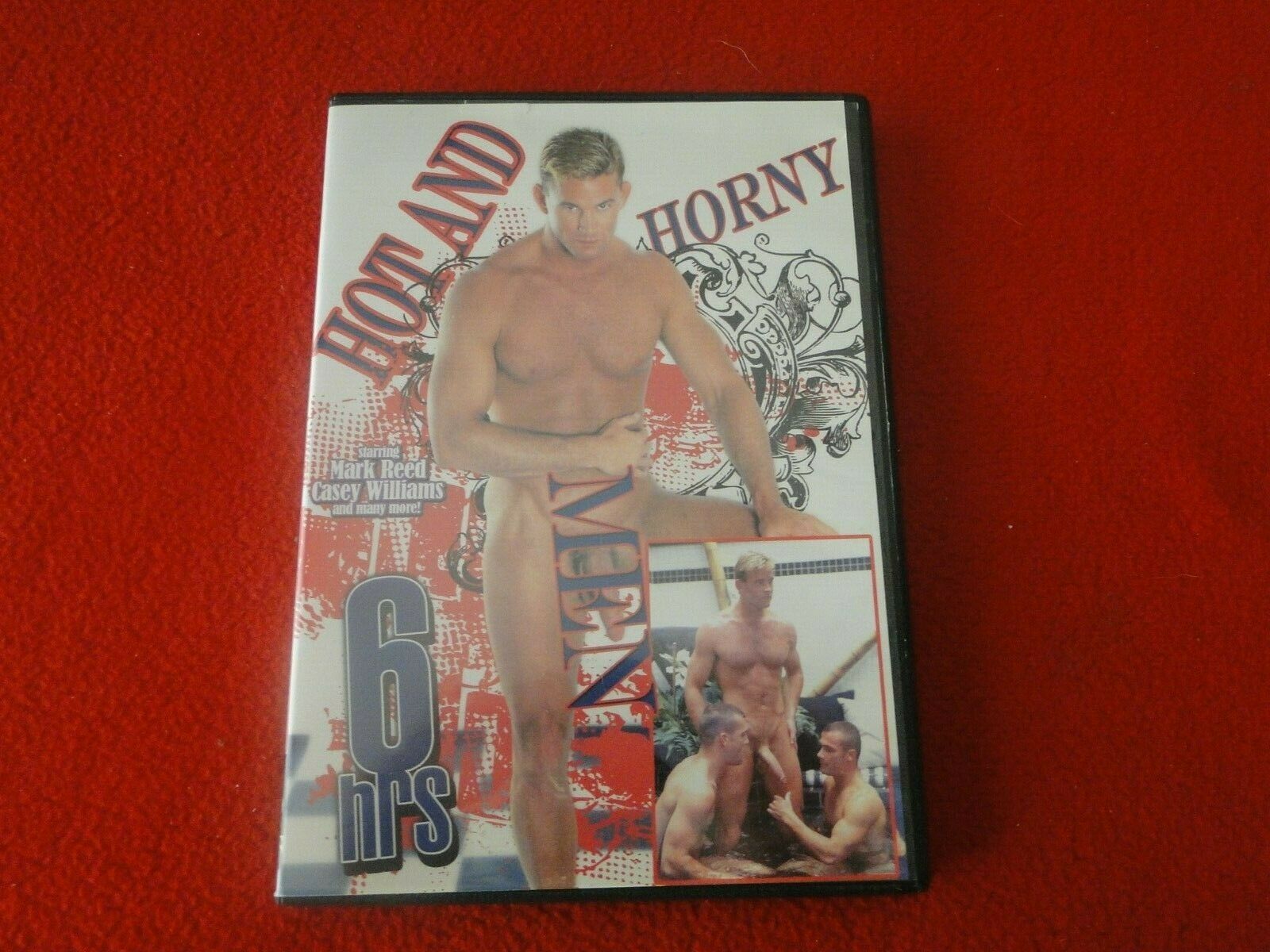 Vintage Adult All Male Gay Porn DVD XXX Hot and Horny Mark Reed Casey –  Ephemera Galore