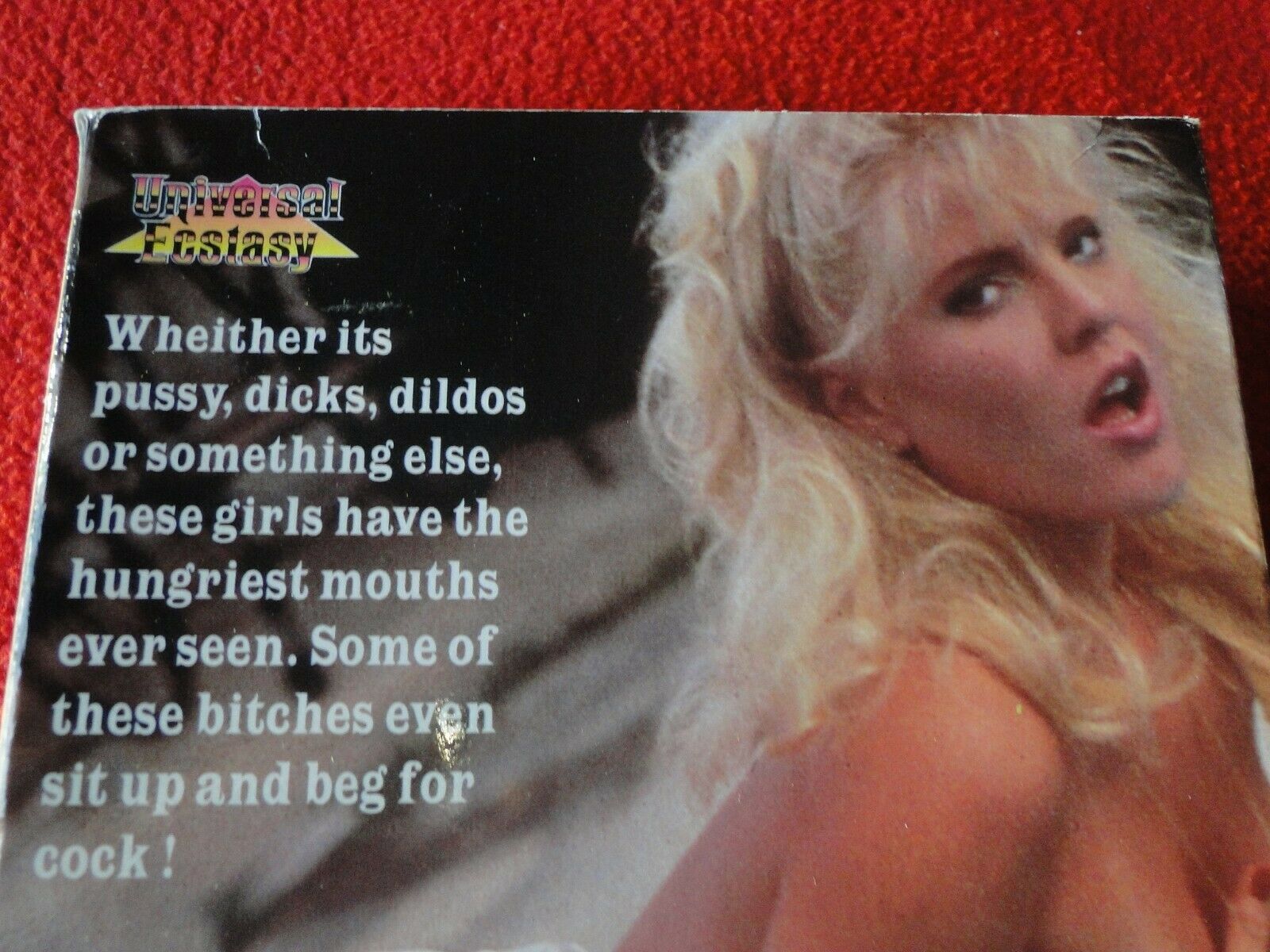 Vintage Adult XXX VHS Porn Tape Video 18 Y.O.+ Hungry Mouths Juliet An –  Ephemera Galore