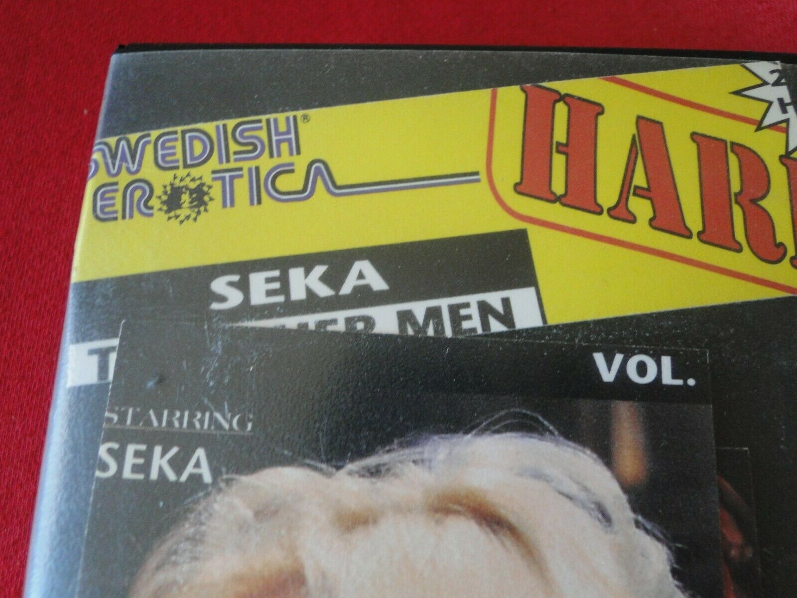 Vintage Adult Erotic XXX Porn VHS Tape Swedish Erotica Seka Takes Her –  Ephemera Galore