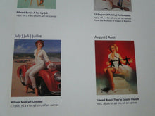 Load image into Gallery viewer, Vintage Large Semi-Nude Pinup Wall Calendar 1997 American Pin-Up Taschen       C
