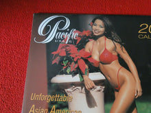 Load image into Gallery viewer, Vintage Large Semi-Nude Pinup Wall Calendar 2001 Pacific USA Asian SEALED      E
