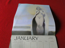 Load image into Gallery viewer, Vintage Large Semi-Nude Pinup Wall Calendar 1994 Women Of Fantasy 13 x 12      B
