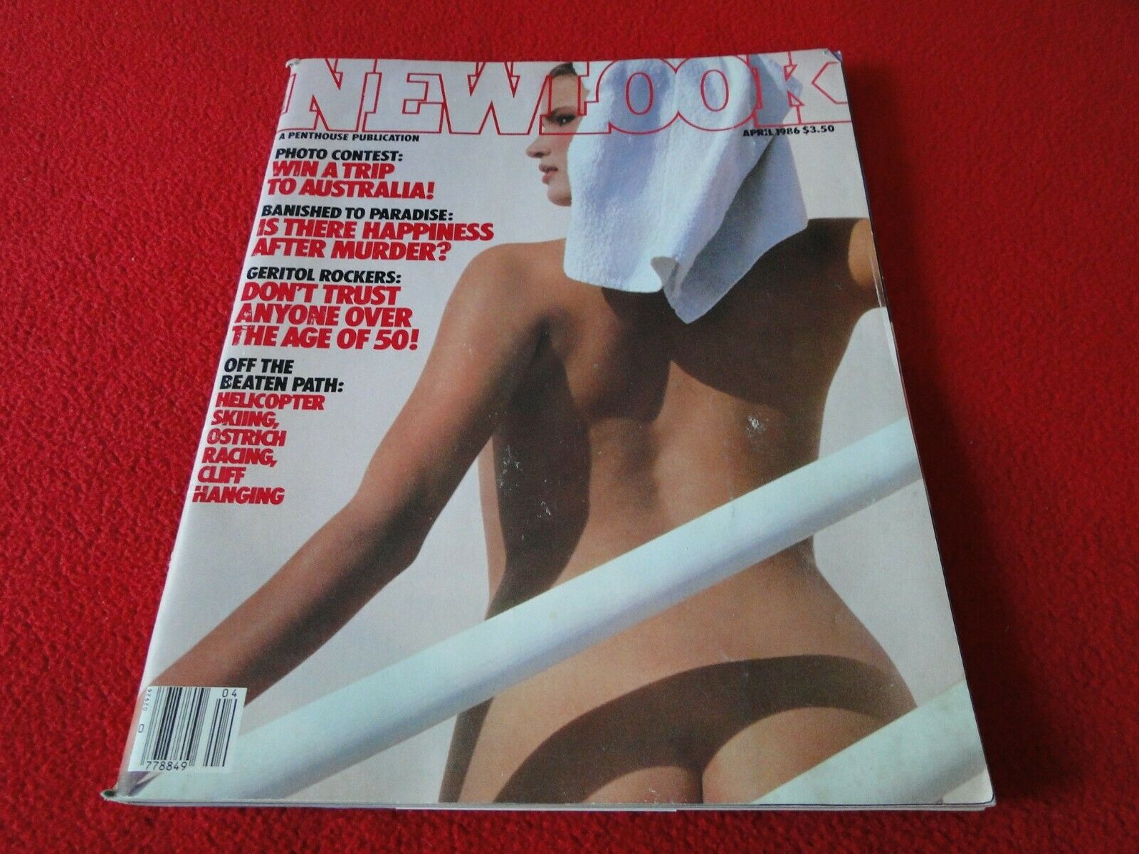 Vintage 18 Year Old + Nude Erotic Sexy Adult Magazine Newlook April 19 –  Ephemera Galore