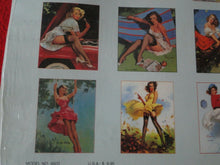 Load image into Gallery viewer, Vintage Large Semi-Nude Pinup Wall Calendar 1995 Pin-Up Girls Elvgren SEALED   C
