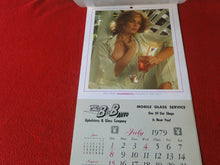 Load image into Gallery viewer, Vintage Semi-Nude Pinup Wall Calendar 1979 Playboy B&amp;B Auto                    H
