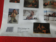 Load image into Gallery viewer, Vintage Large Semi-Nude Pinup Wall Calendar Operation Desert Shield 1991       B
