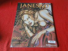 Load image into Gallery viewer, Vintage Large Semi-Nude Pinup Wall Calendar 1999 Janesko SEALED 14 x 11        E
