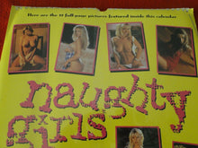 Load image into Gallery viewer, Vintage Semi-Nude Pinup Wall Calendar 1997 Naughty Girls 16 x 12 SEALED        H
