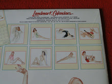 Load image into Gallery viewer, Vintage Large Semi-Nude Pinup Wall Calendar 1995 1940&#39;s Pin-Up SEALED 12 x 12  E
