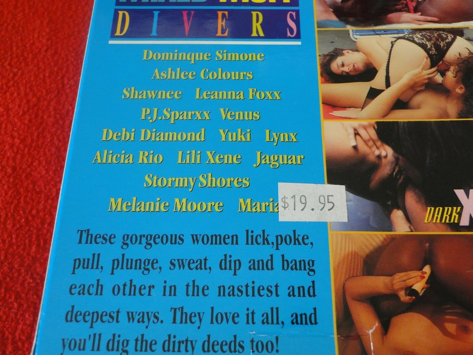 Vintage Adult XXX Porn Video VHS Tape Mixed Muff Divers Dominique Simo –  Ephemera Galore