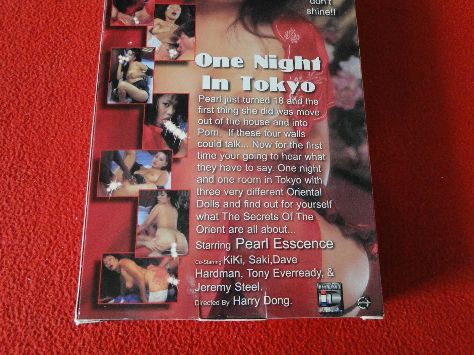 Vintage Adult XXX Porn Video VHS Tape One Night In Tokyo Pearl Esscenc –  Ephemera Galore