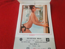 Load image into Gallery viewer, Vintage Semi-Nude Pinup Wall Calendar Playboy 1972 17 x 10                     H
