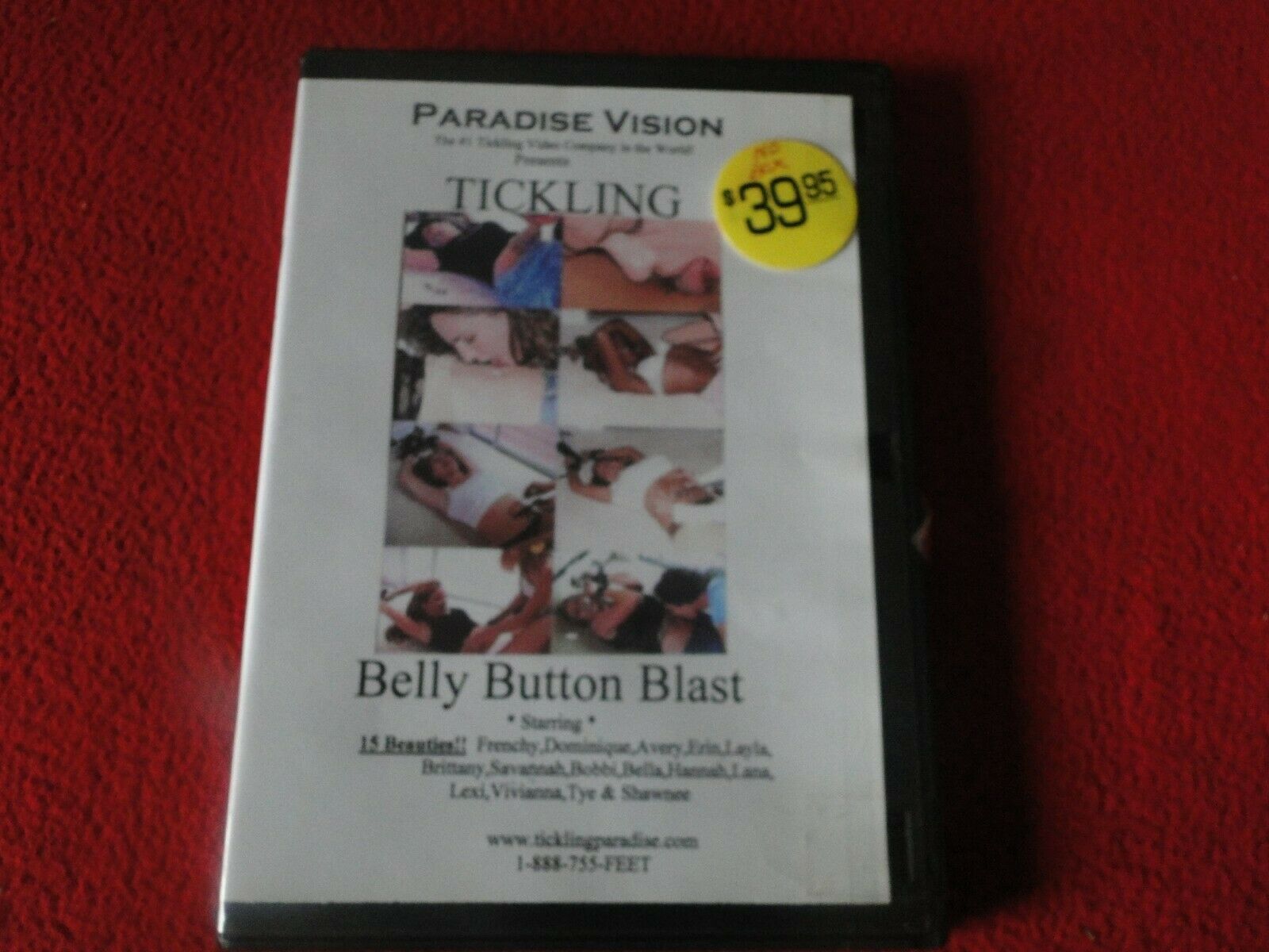 Vintage 18 Year Old + Adult Erotic Sexy Porn XXX DVD Tickling Belly Bu –  Ephemera Galore