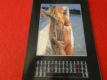 Load image into Gallery viewer, Vintage Large Semi-Nude Pinup Wall Calendar 1998 ER Madchen 17 x 12            D
