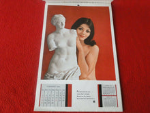 Load image into Gallery viewer, Vintage Semi-Nude Pinup Wall Calendar Playboy 1962 12 x 8                      H
