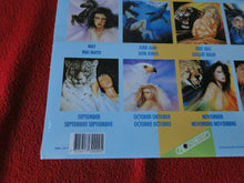 Load image into Gallery viewer, Vintage Large Semi-Nude Pinup Wall Calendar 1991 Graphic Fantasy SEALED 12 x 12E
