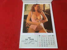 Load image into Gallery viewer, Vintage Semi-Nude Pinup Wall Calendar 1977 Playboy 12 x 8 F&amp;M Tool Center      H
