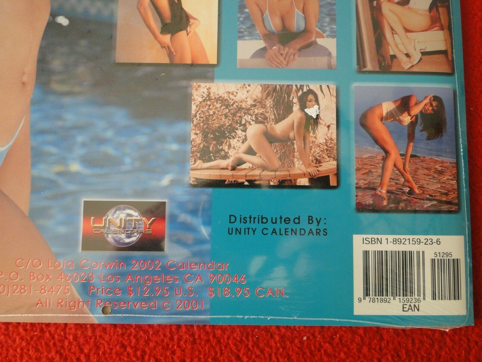 Vintage Large Semi-Nude Pinup Wall Calendar 2002 Asian Lola Corwin SEA –  Ephemera Galore