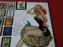 Load image into Gallery viewer, Vintage Large Semi-Nude Pinup Wall Calendar Pin Up Elvgren 12 x 12 SEALED      C
