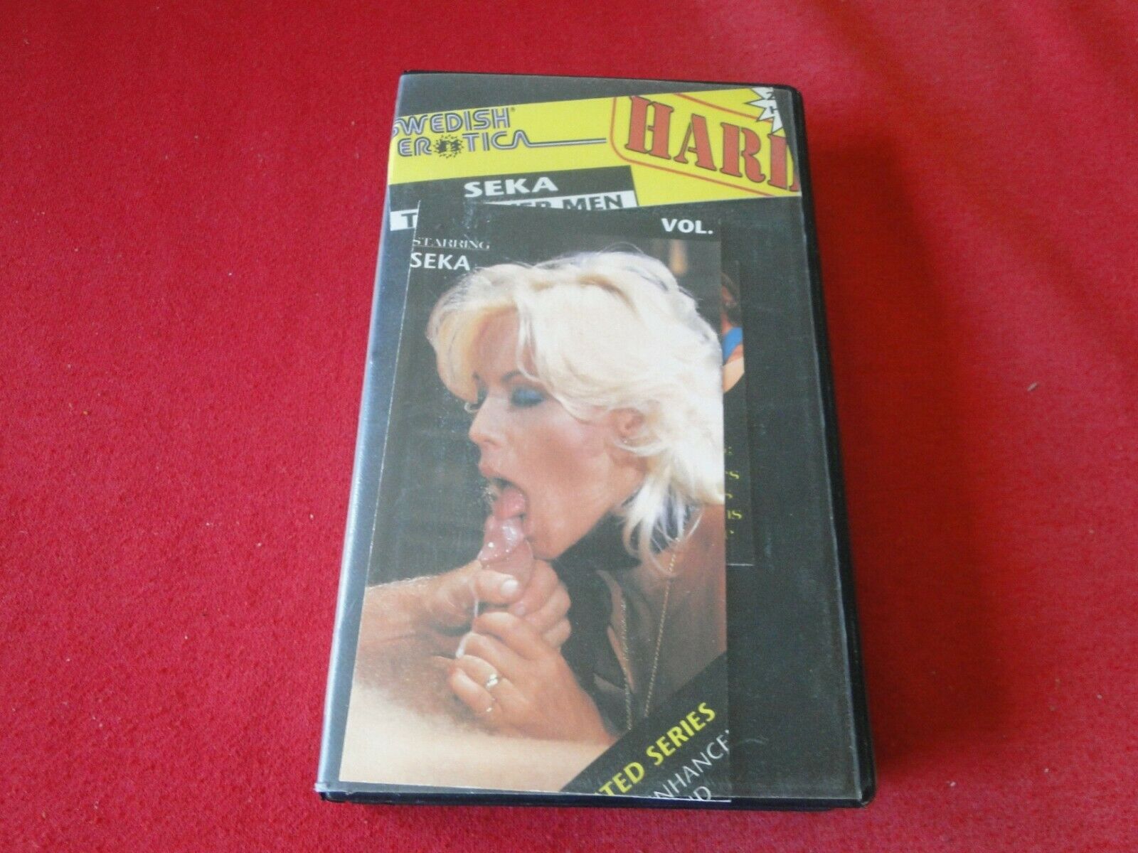 1600px x 1200px - Vintage Adult Erotic XXX Porn VHS Tape Swedish Erotica Seka Takes Her â€“  Ephemera Galore