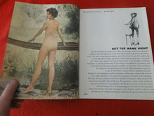 Load image into Gallery viewer, Vintage 18 Y.O.+ Nude Erotic Adult Men&#39;s Magazine Caper May 1961             G67
