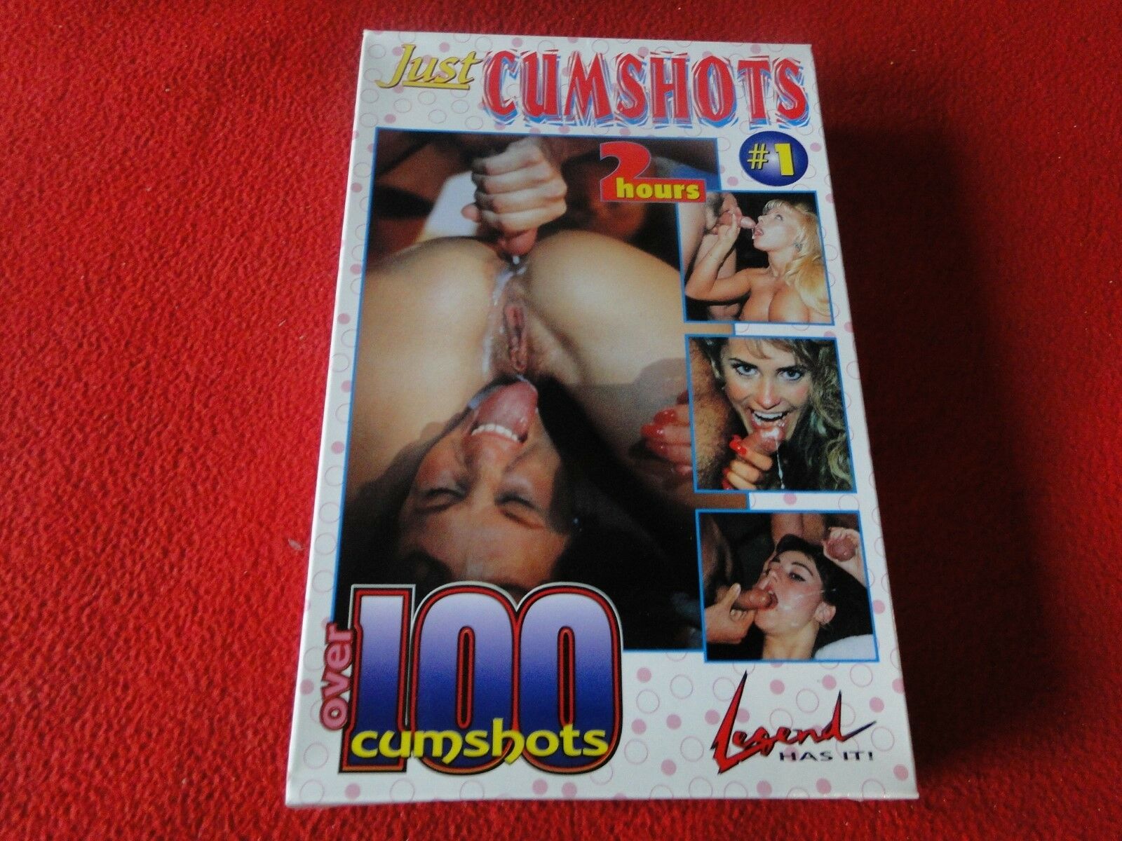 1600px x 1200px - Vintage Adult XXX VHS Porn Tape Just Cumshots 10 â€“ Ephemera Galore
