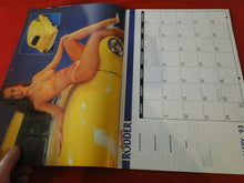 Load image into Gallery viewer, Vintage Semi-Nude Pinup Wall Calendar 1993 American Rodder Hot Rods            H
