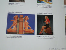 Load image into Gallery viewer, Vintage Large Semi-Nude Pinup Wall Calendar 1997 American Pin-Up Taschen       C
