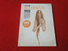 Load image into Gallery viewer, Vintage Semi-Nude Pinup Wall Calendar The Maidens 1965                         H
