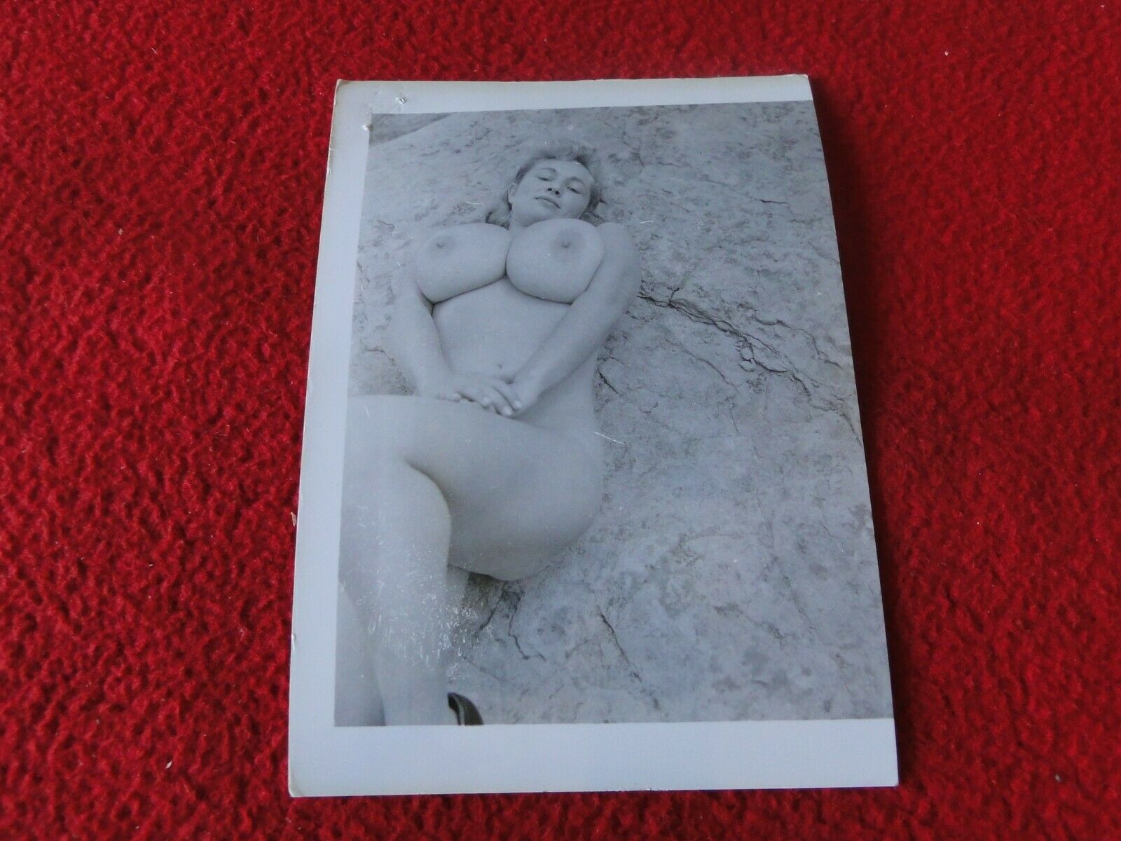 Vintage Nude Erotic Pinup Silver Gelatin Photo Virginia Bell A76C –  Ephemera Galore