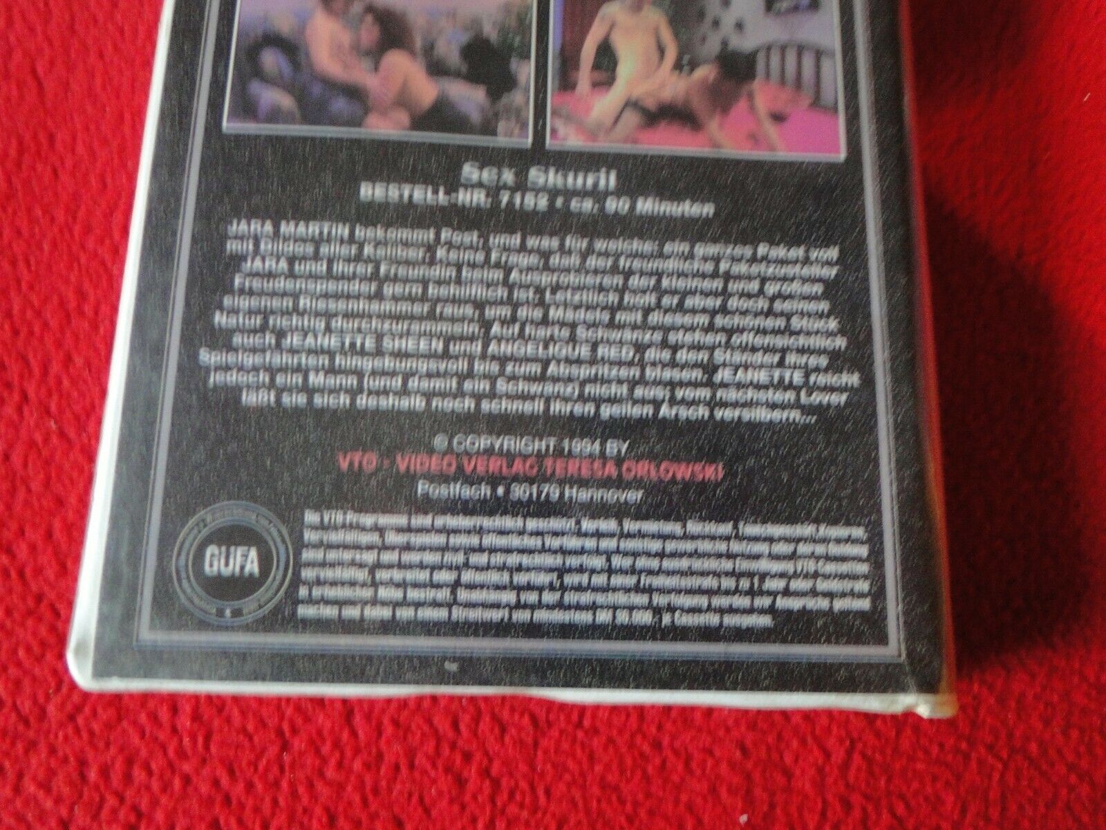 Vintage Adult XXX Porn Video VHS Tape 18 Y.O. + Foreign Sex Skuril 20 –  Ephemera Galore