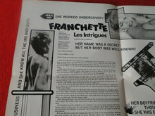 Load image into Gallery viewer, Vintage Erotic Movie Poster Franchete Les Intrigues 17 x 11              G54
