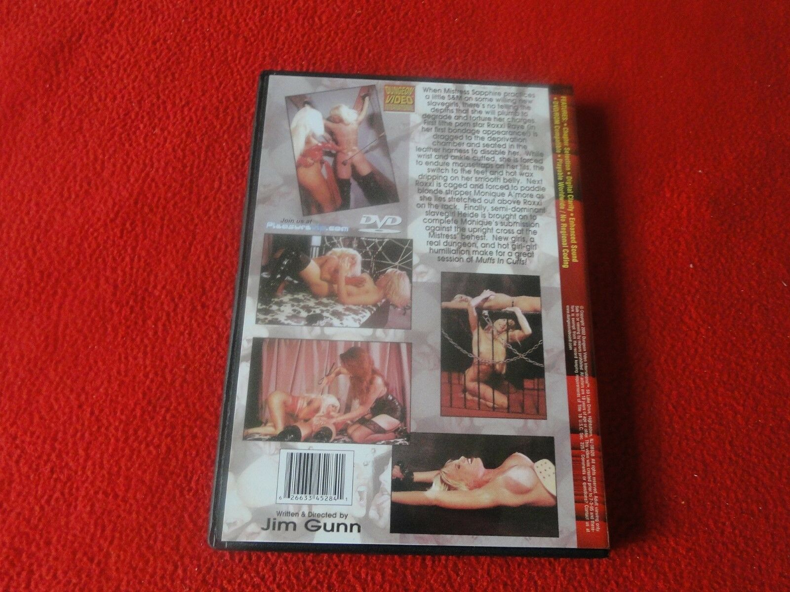 Vintage XXX Nude Erotic Sexy Adult Lesbian BDSM DVD Muff in Cuffs –  Ephemera Galore