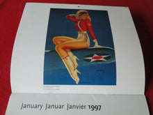 Load image into Gallery viewer, Vintage Large Semi-Nude Pinup Wall Calendar 1997 American Pin-Up Taschen       C
