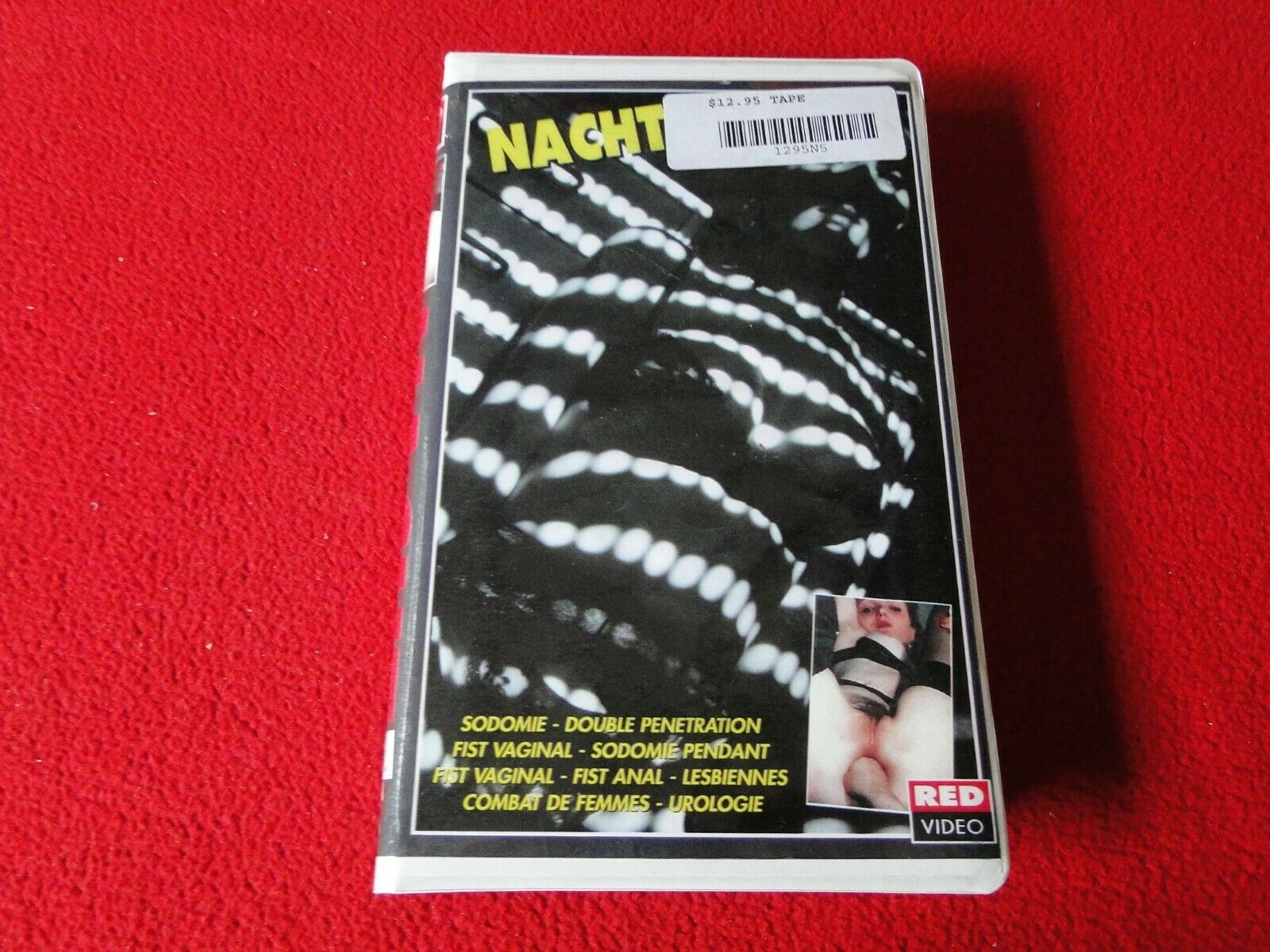 1600px x 1200px - Vintage Adult XXX VHS Porn Tape Video 18 Y.O. + Nacht Foreign CH â€“ Ephemera  Galore