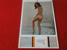 Load image into Gallery viewer, Vintage Semi-Nude Pinup Wall Calendar Playboy 1969 12 x 8                      H
